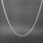 Sleek Silver Chain - Modern Elegance for Any Style