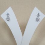 Classic Silver 925 Huggie Earrings