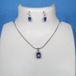 Timeless Charm: 925 Silver Chain Pendant Set