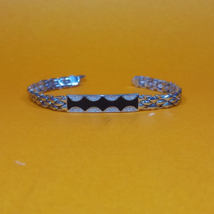 Timeless Gents Silver Cuff Bracelet