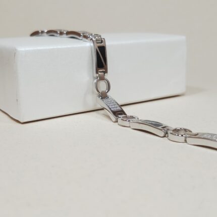 Sturdy Silver Chain Gents Bracelet