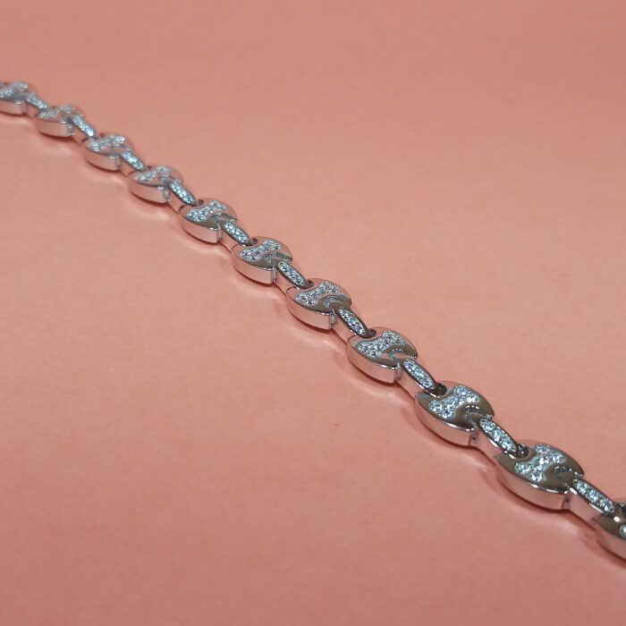 Refined 925 Silver Men's Bracelet