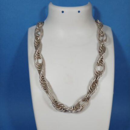 Refined Men's 925 Sterling Silver Chain