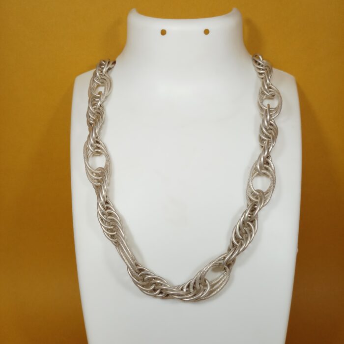 Refined Men's 925 Sterling Silver Chain