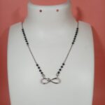 Infinity Charm Silver 925 Mangalsutra