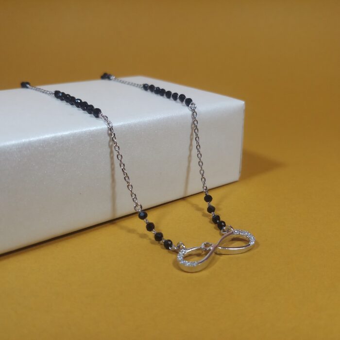 Infinity Charm Silver 925 Mangalsutra