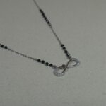 Infinity Charm Silver 925 Mangalsutra