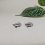 Classic Silver Stud Gents Earring