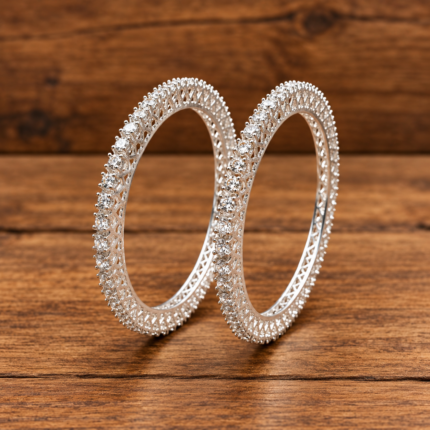 Elegant 925 Silver Kangan