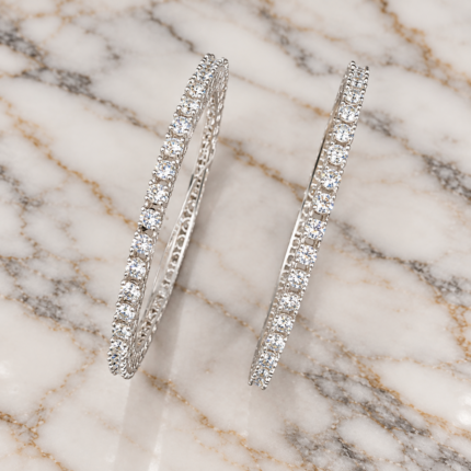 Elegant 925 Silver Kangan