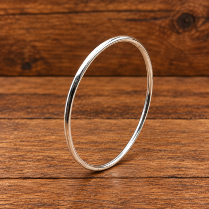 Classic Sterling Silver 925 Kada - Bold Elegance( on order)