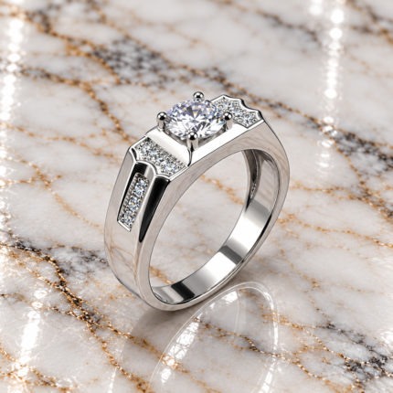 Sterling Silver 925 Ring with a Polished Finish