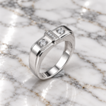 Refined 925 Silver Ring