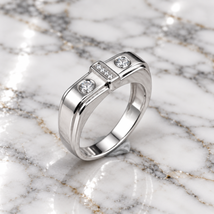 Refined 925 Silver Ring