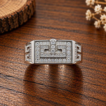 Gleaming Silver 925 Ring