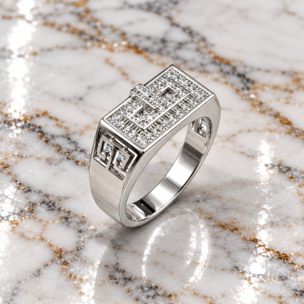 Gleaming Silver 925 Ring