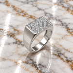 Divya Prabha - Sacred Silver Om Ring