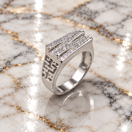 Polished Perfection: Silver 925 Ring