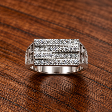 Polished Perfection: Silver 925 Ring