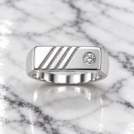 Refined Radiance: Silver 925 Ring