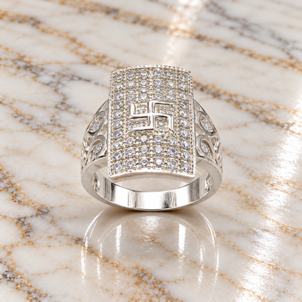 Classic Gents Silver Sankhiya Ring