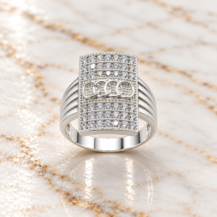 Classic Men's Silver Ring