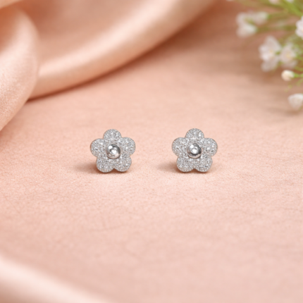Elegant 925 Sterling Silver Drop Earrings