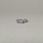 Elegant Infinity Design Sterling Silver Ring