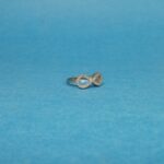 Infinity Loop Design Ring in Silver 925