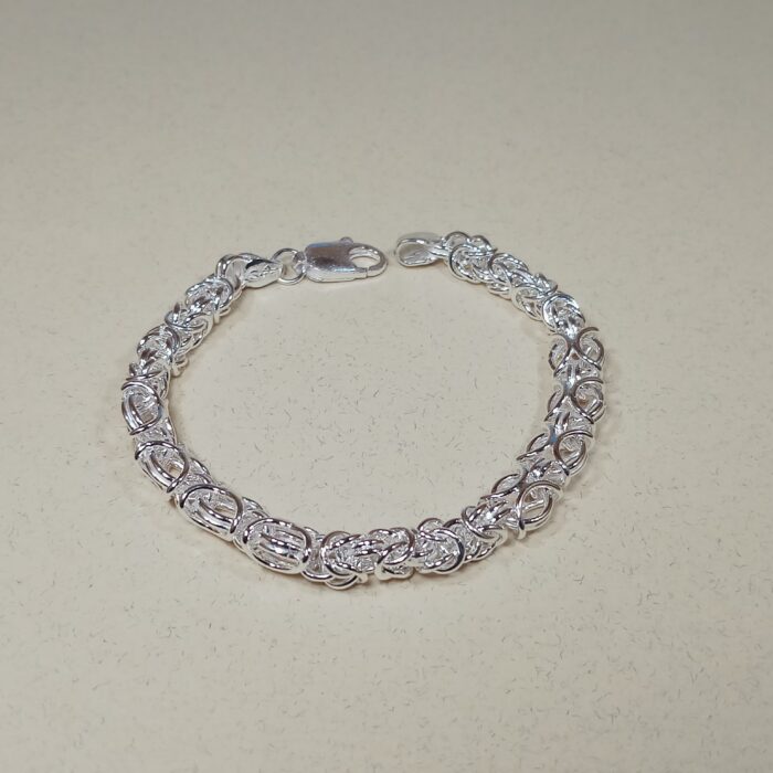 Fine Silver Men's Bold Bracelet