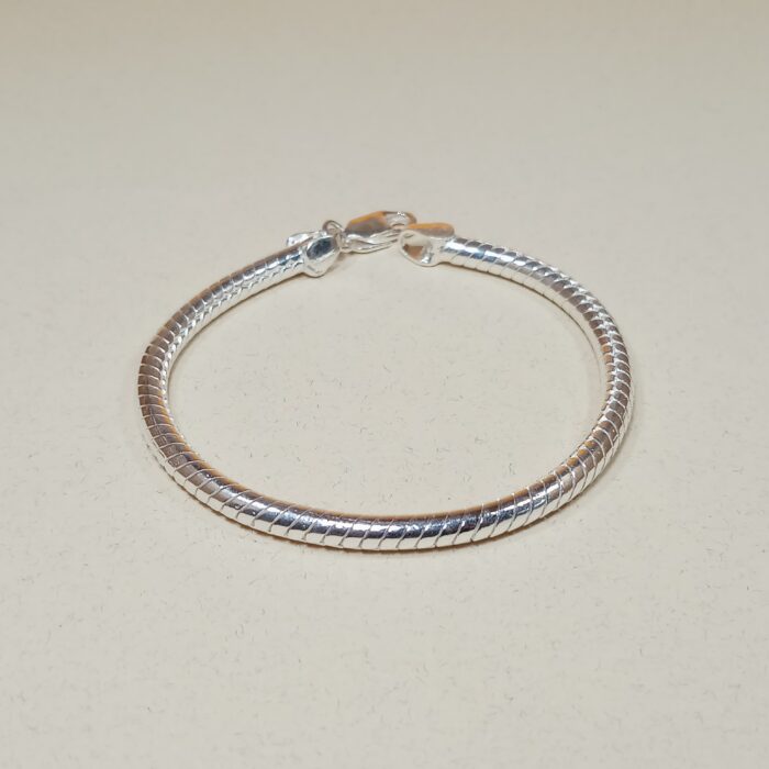 Bold Pure Silver Gents Bracelet