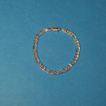 Sleek Pure Silver Gents Bracelet