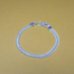 Solid Pure Silver Bracelet for Men