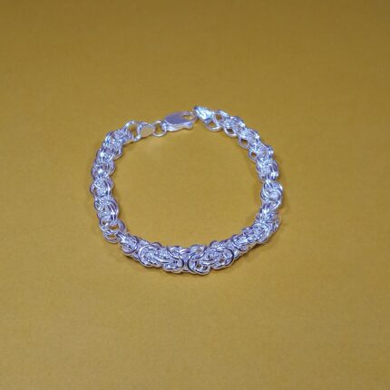 Timeless Elegance: Pure Silver Men's Bracelet