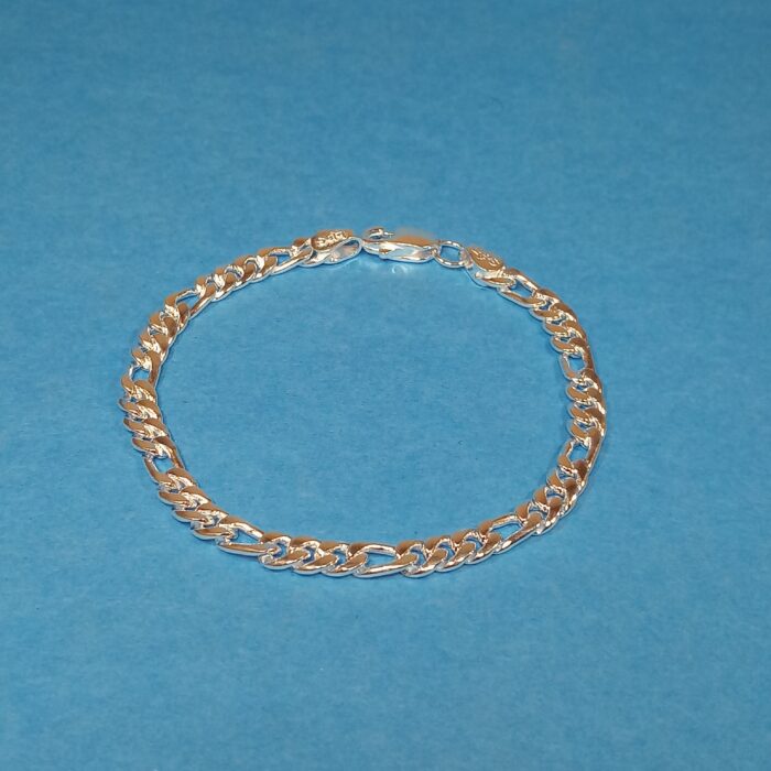 Classic Pure Silver Gents Bracelet