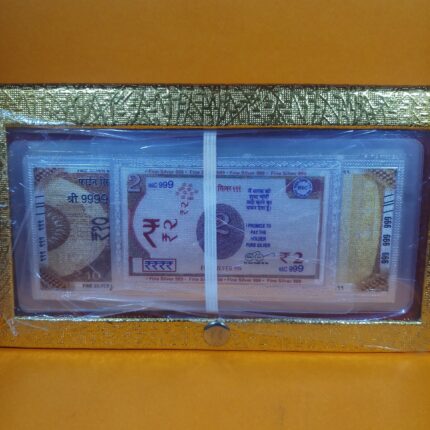 Limited Edition Silver Currency Note Rupee One to Two Thousand