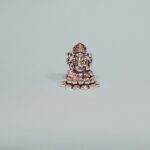 Handcrafted Silver Lord Ganesha Statue – Pure Silver Blessings