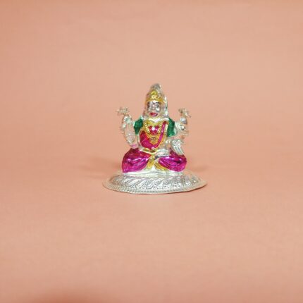 Pure Silver Laxmi Murti – Goddess of Wealth and Prosperity