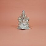 Divine Silver Ganesha Murti - Pure Silver Idol