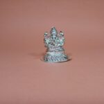 Graceful Silver Ganesha Murti - Pure Silver Idol