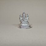 Graceful Silver Ganesha Murti - Pure Silver Idol