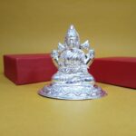 Elegant Silver Laxmi Murti - Pure Silver Idol