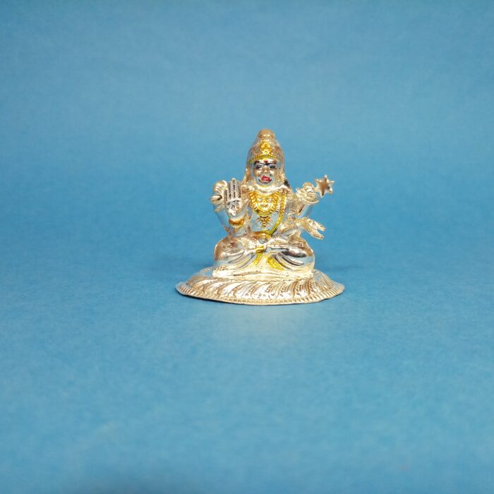 Exquisite Silver Laxmi Murti - Pure Silver Idol