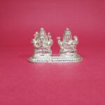 Pure Silver Laxmi Ganesh Murti – Divine Idol Set for Prosperity & Wisdom