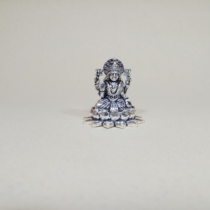 Pure Silver Laxmi Murti – Silver Goddess Laxmi Idol