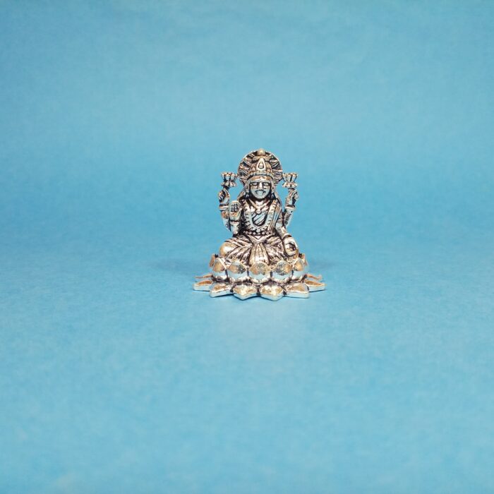 Pure Silver Laxmi Murti – Silver Goddess Laxmi Idol