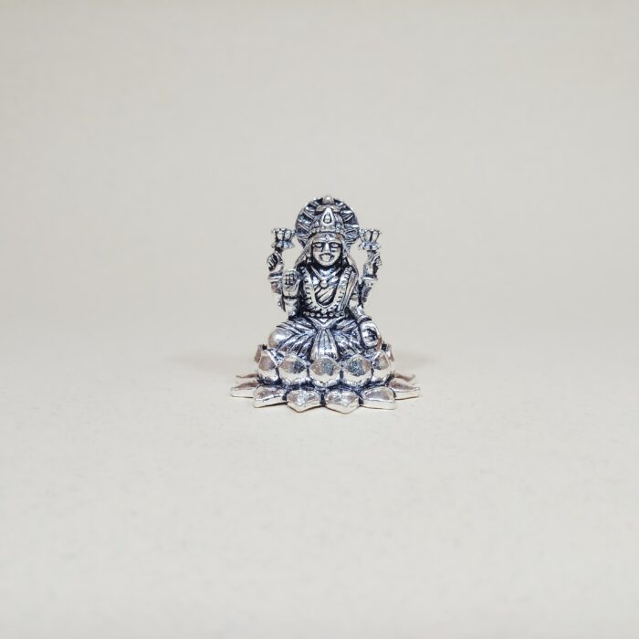 Pure Silver Laxmi Murti – Silver Goddess Laxmi Idol