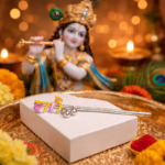 Silver Krishna Flute – Divine Elegance