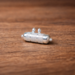 Classic Silver Capsule Taabiz Pendant with Spiritual Significance
