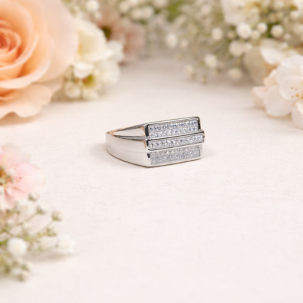 Gents Silver 925 Ring – Timeless Sophistication